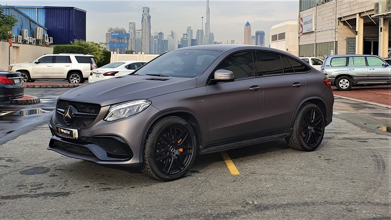 Mercedes GLE - Grey Matt wrap - img 1 small