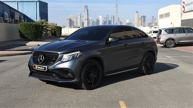Mercedes GLE - Grey Satin wrap - img 2 small