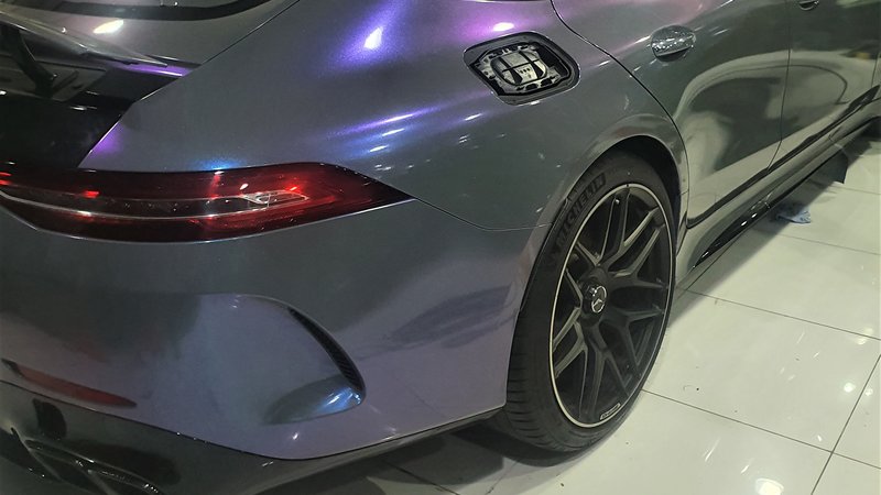 Mercedes GT63 S - Iridescent Gloss wrap - img 2 small