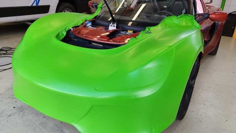 Lotus Exige - Green Gloss wrap - img 1 small