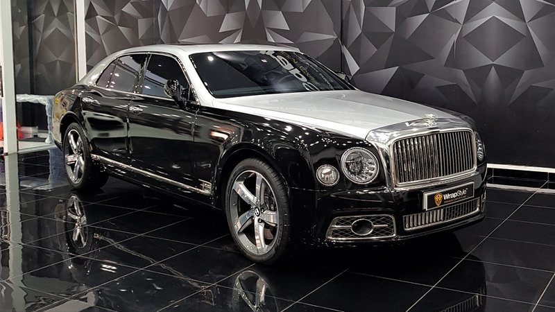 Bentley Mulsanne - Black Gloss wrap - cover small