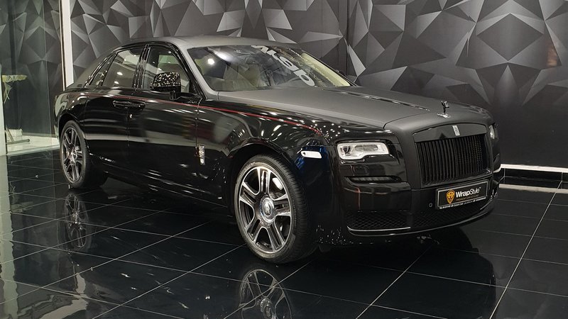 Rolls-Royce Ghost - Black Matt Stripe - cover small