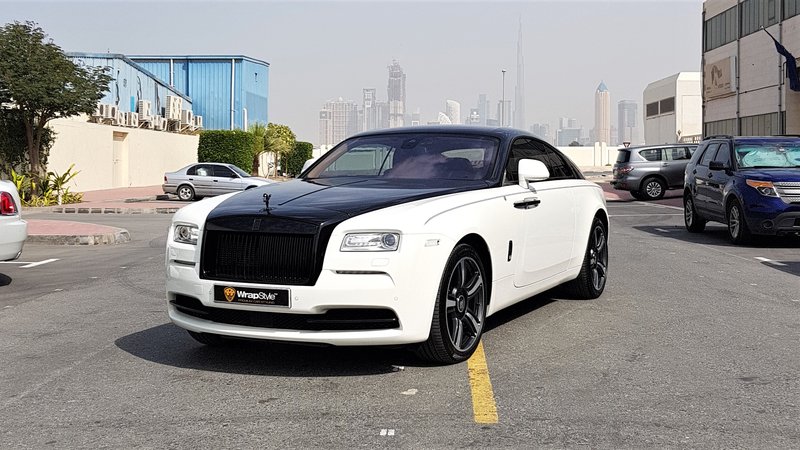Rolls-Royce Wraith - Black Gloss Stripe - img 1 small