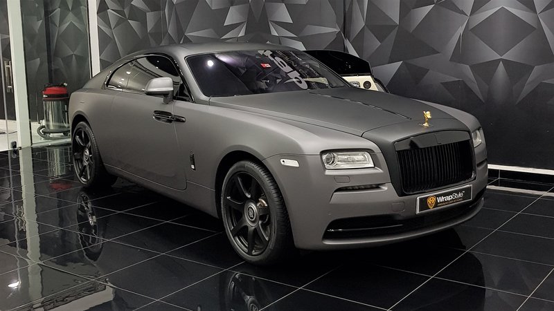 Rolls-Royce Wraith - Grey Matt wrap - cover small