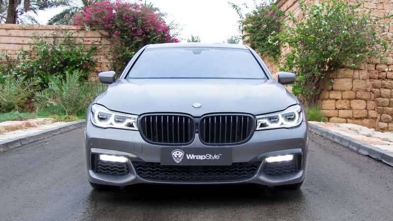 BMW 7 - Grey Satin wrap - img 1 small
