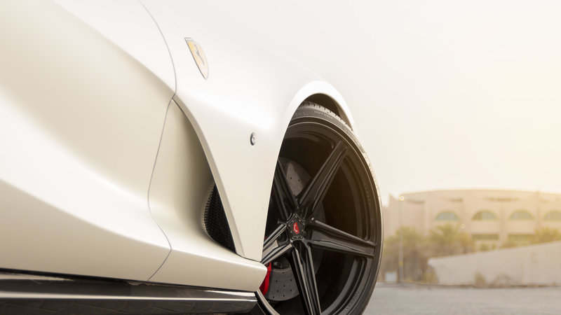 Ferrari 812 - White Matt wrap - img 2 small