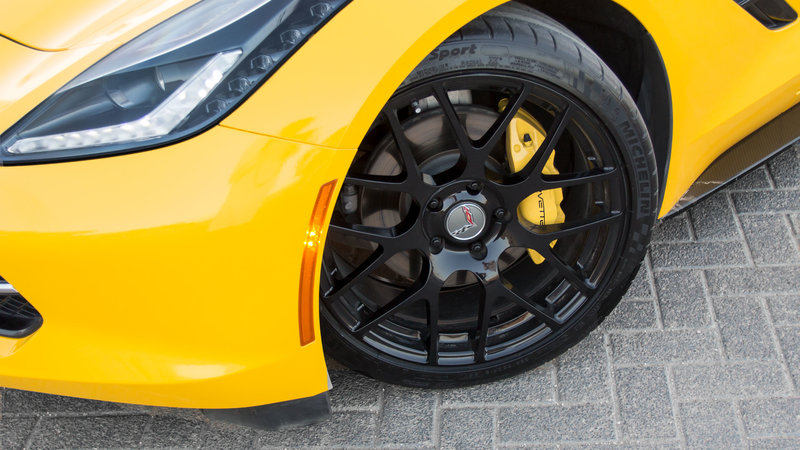 Chevrolet Corvette - Yellow Gloss wrap - img 2 small