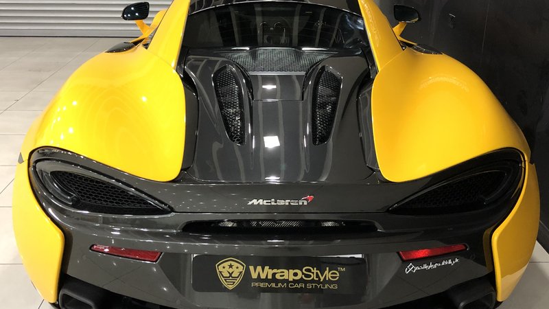 McLaren 570 GT - Yellow Gloss wrap - img 2 small