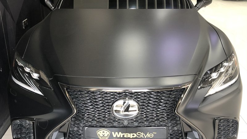 Lexus LS500 - Black Matt wrap - img 1 small