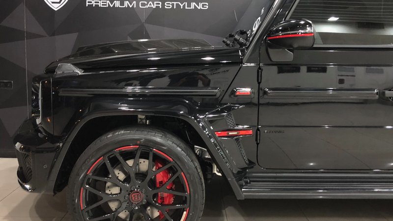 Mercedes G - Black Gloss wrap - img 1 small