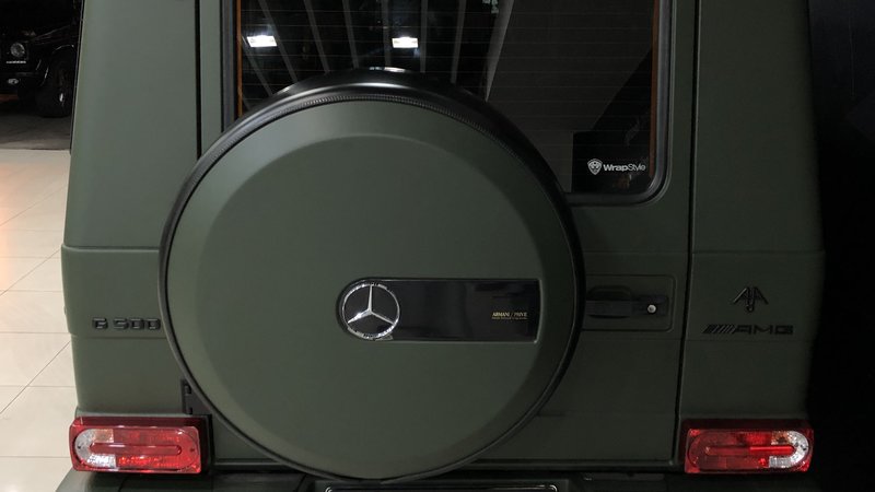 Mercedes G - Green Matt wrap - img 1 small