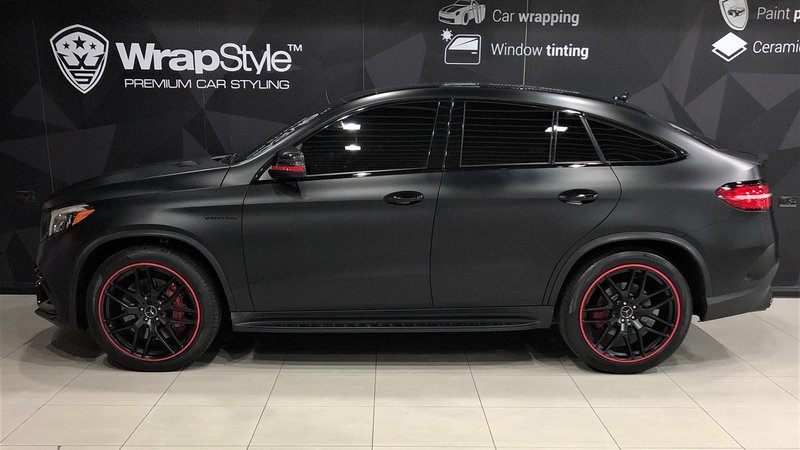 Mercedes GLE - Black Matt wrap