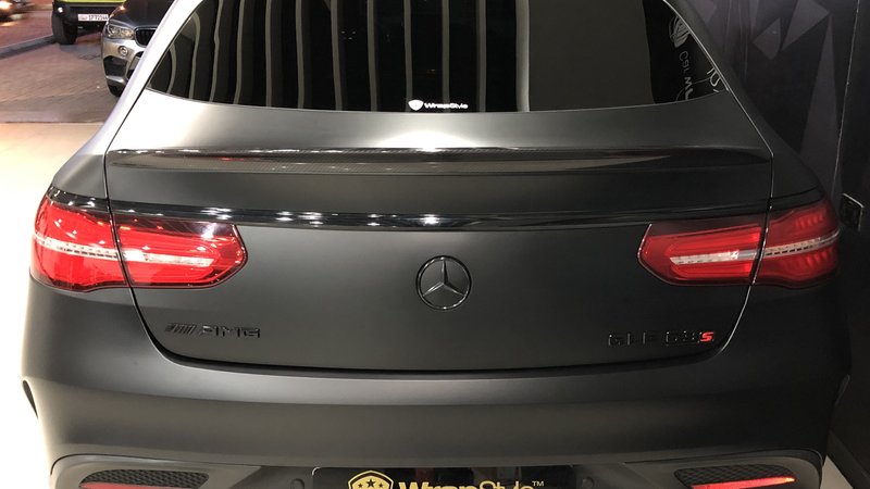Mercedes GLE - Black Matt wrap - img 3 small