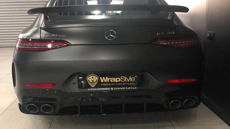 Mercedes GT43 - Black Matt wrap - img 2 small