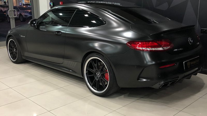 Mercedes-Benz S-Class- Black Satin wrap - img 2 small