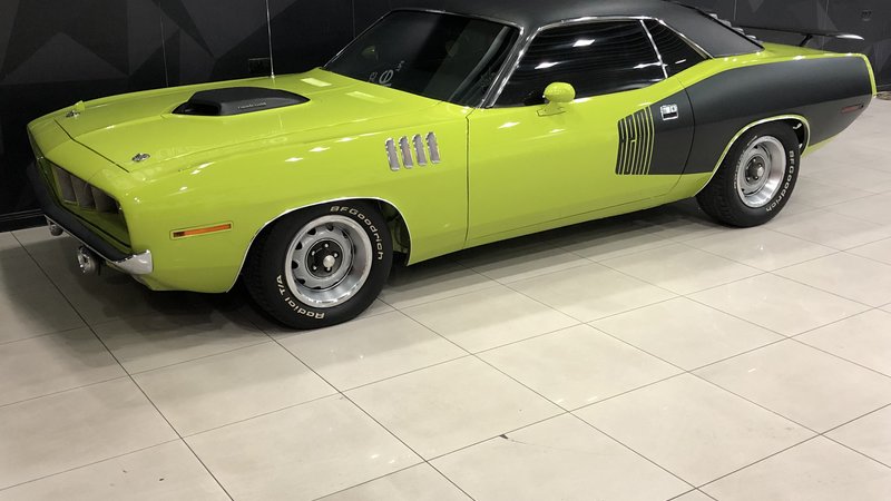 Playmouth Cuda - Green Gloss wrap - img 1 small