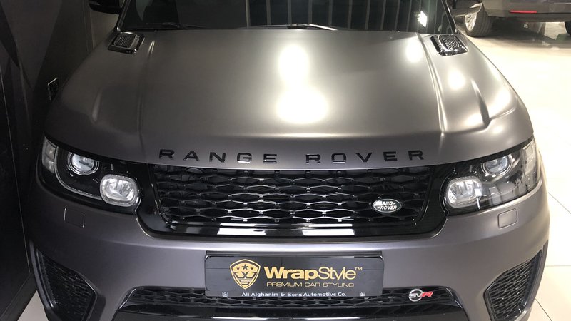 Range Rover SVR - Grey Matt wrap - img 2 small