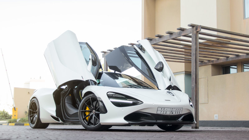 McLaren 720S - White Matt wrap - img 2 small