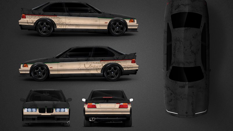 BMW E46 M3 - Lusso Caffee design
