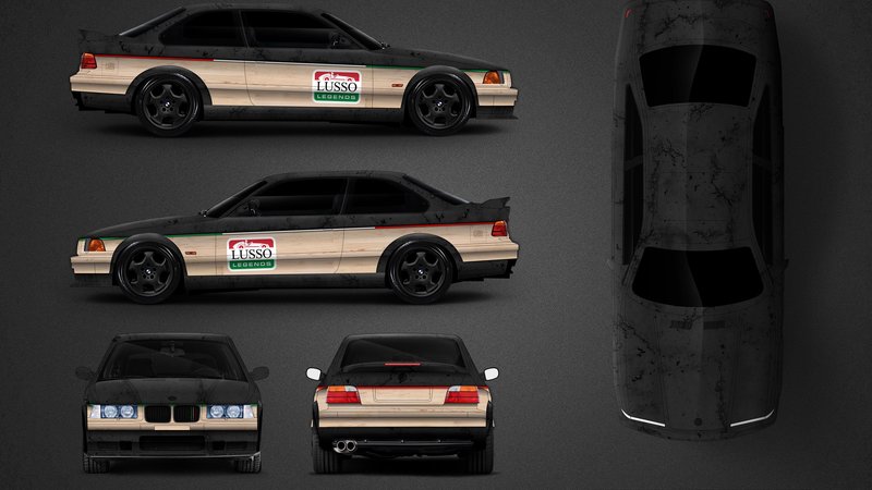 BMW E46 M3 - Lusso Caffee design - img 1 small