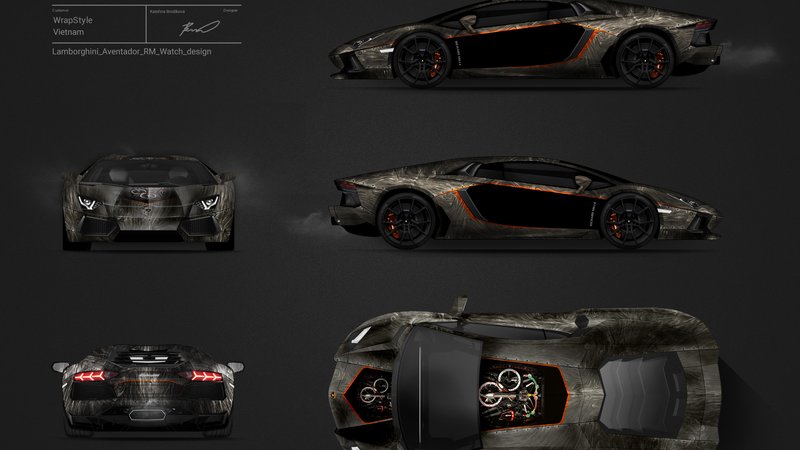 Lamborghini Aventador - Watch design - img 1 small