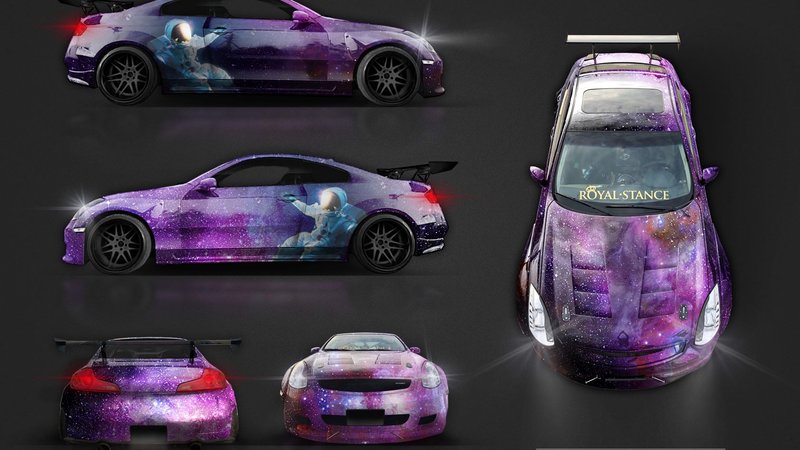 Nissan Skyline - Cosmic design