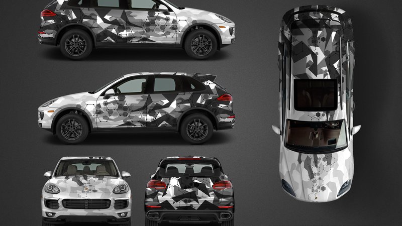 Porsche Cayenne - Camouflage design - img 1 small