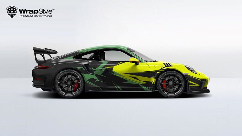Porsche GT3 - Abstract design