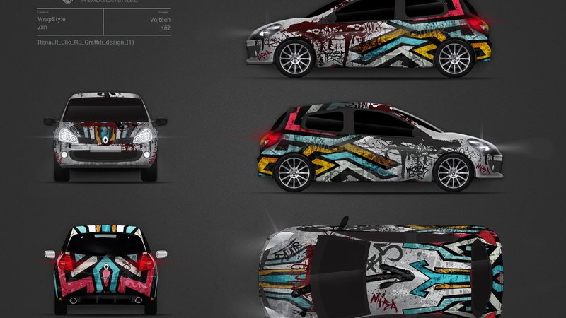 Renault Clio RS - Abstract design - img 2 small