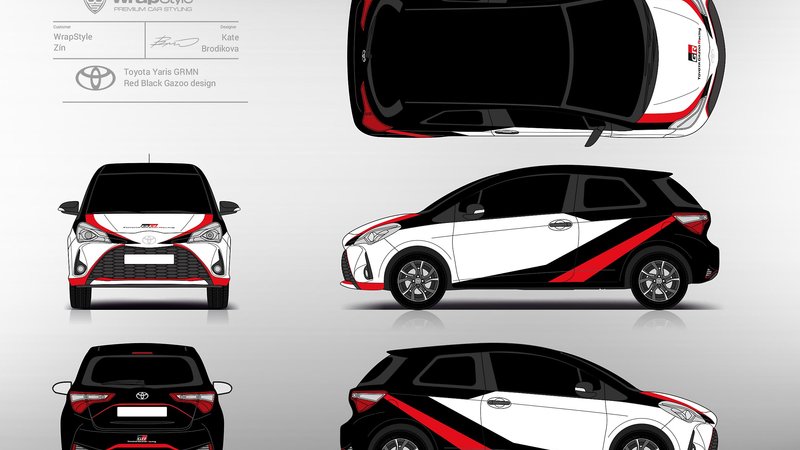 Toyota Yaris - GRMN Gazoo design