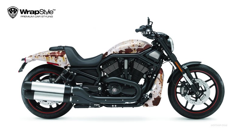 Harley-Davidson - Rusty White Design