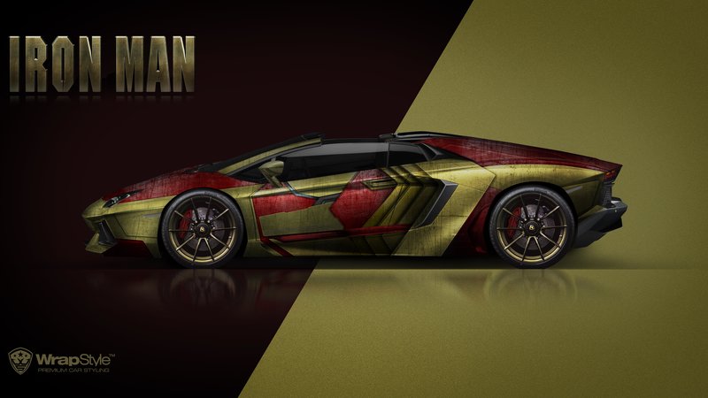 Lamborghini Aventador - Iron Man design - img 1 small