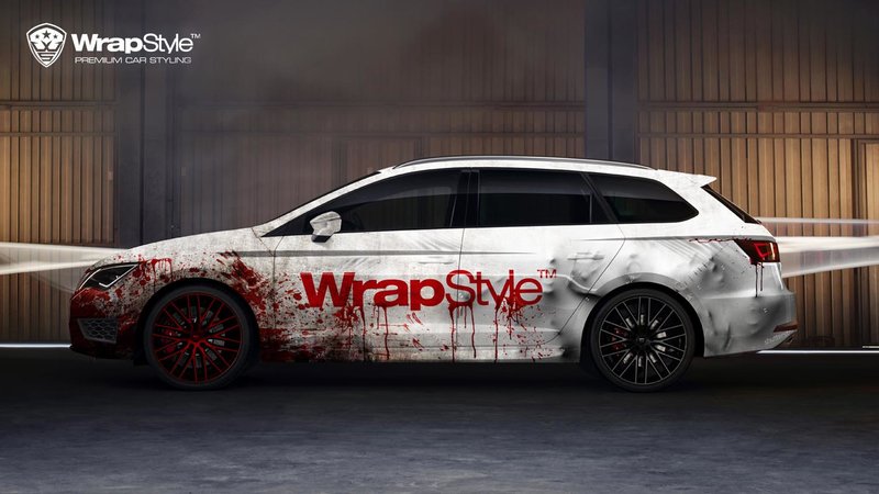 Seat Leon ST Cupra - In The Capture Of The Foil design