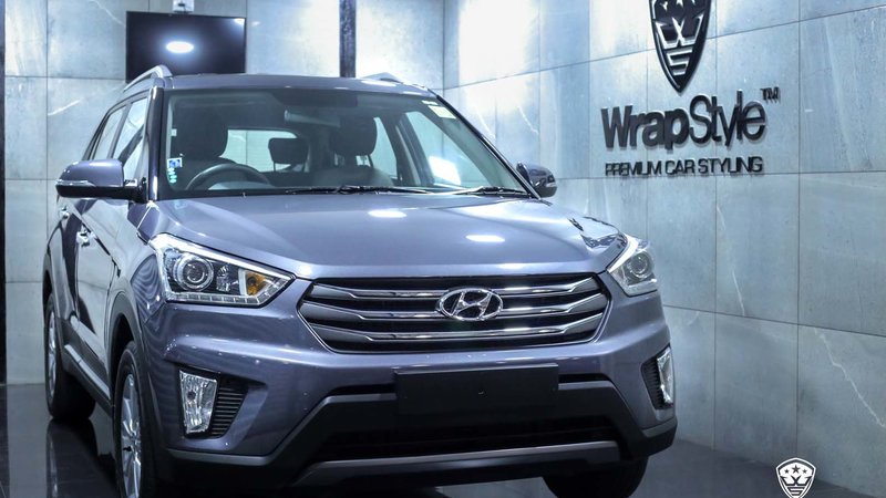 Hyundai Creta - Grey Gloss wrap - img 3 small