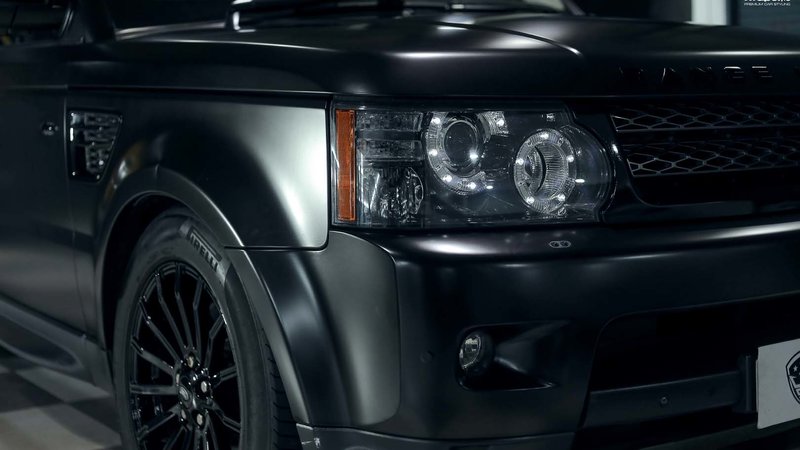 Range Rover Sport - Black Satin wrap - img 1 small
