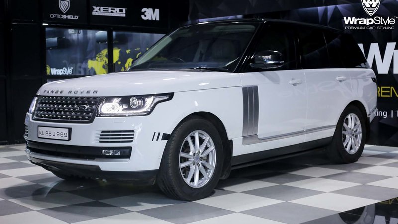 Range Rover Vogue - Grey Gloss wrap