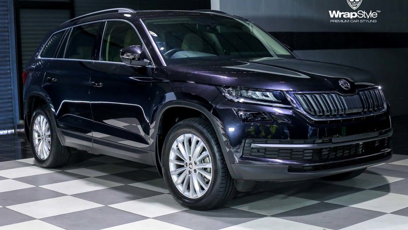 Skoda Kodiaq - Ceramic Purple wrap