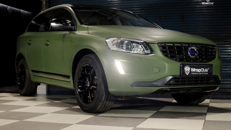 Volvo XC60 - Green Matt wrap