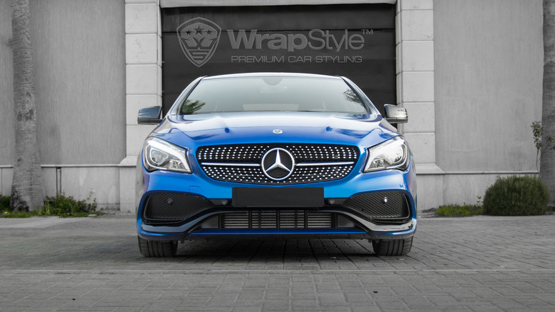Mercedes CLA 250 - Blue Gloss wrap - img 3 small