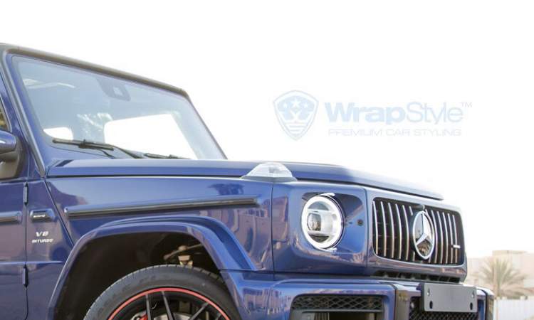 Mercedes G - Blue Gloss wrap - img 1 small