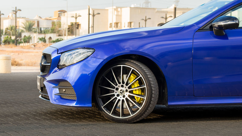 Mercedes S Coupe - Blue Gloss wrap - img 1 small