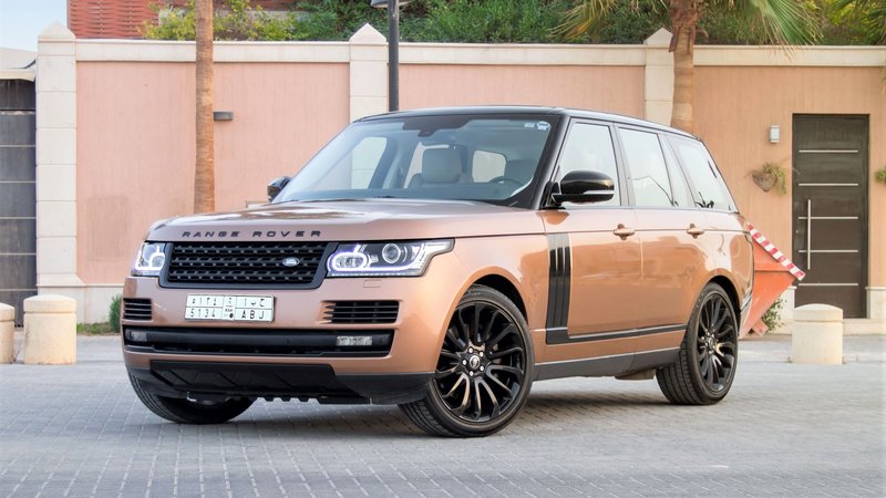 Range Rover Sport HSE - Bronze Pearl wrap - cover small