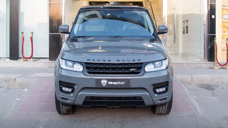 Range Rover Sport HSE - Grey Gloss wrap - cover small