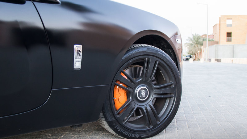 Rolls-Royce Wraith - Black Satin wrap - img 2 small