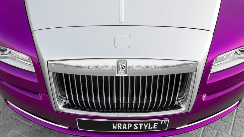 Rolls-Royce Wraith - Purple Gloss wrap - img 3 small