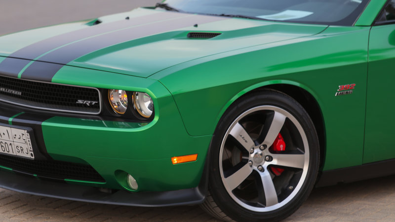 Dodge Challenger - Green Metallic wrap - img 1 small