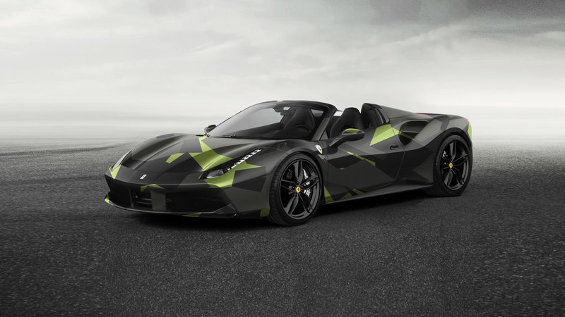 Ferrari Spider - Camo design
