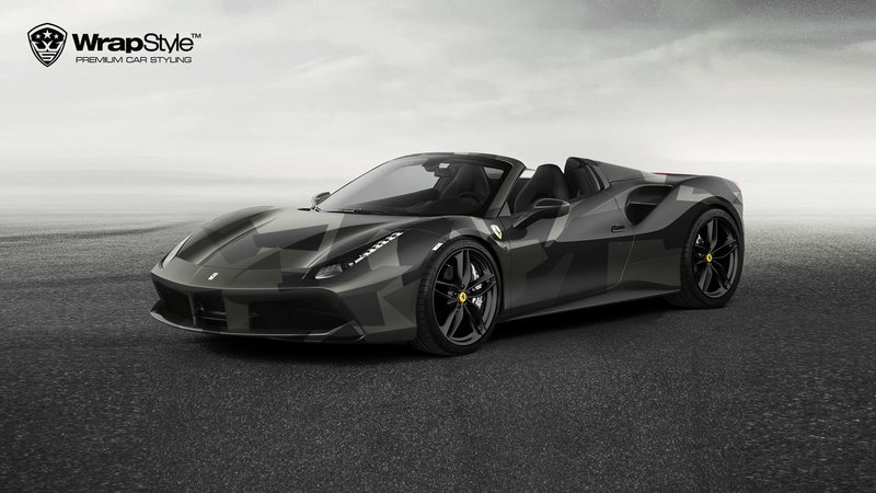 Ferrari Spider - Camo design - img 1 small