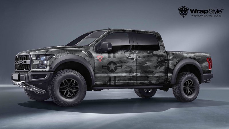 Ford Raptor - Jet Camo design - img 1 small