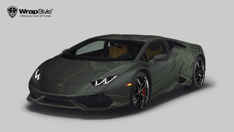 Lamborghini Huracan - Camo design - cover small